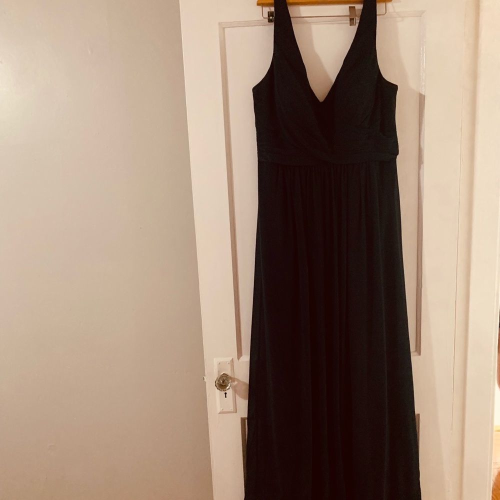 Navy Blue Bridesmaid Dress